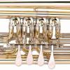 Bb Bass Trumpet Miraphone 37 411 Gold Brass laquered