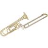 C/G/Bb/Ab Contrabass Slide Trombone Miraphone CC-670 Gold Brass