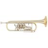 Bb Trumpet with 3 rotary valves, trigger, 2 water keys Miraphone 9R