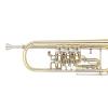Bb Trumpet with 3 rotary valves Miraphone 9R Yellow Brass laquered
