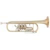 Bb Trumpet with 3 rotary valves, trigger Miraphone 9R Gold Brass