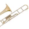 Bb Trombone with 4 rotary valves Miraphone 58W4 Gold Brass