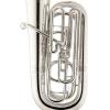 BBb Tuba Miraphone 12724 silver plated