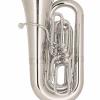 BBb Tuba Miraphone 12914 silver plated