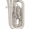 BBb Tuba Miraphone 12915 silver plated