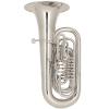 BBb Tuba Miraphone 282A silver plated