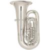 BBb Tuba Miraphone 497A "Hagen-497" silver plated