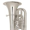 BBb Tuba Miraphone 91A silver plated