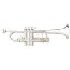 C Trumpet B&S Challenger 3136TC-S (gold brass light weight bell silver plated)