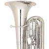 C Tuba Miraphone CC-12915 silver plated