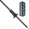 Karbon Cello-Stachel Herdim Ø 30 mm L-520 mm