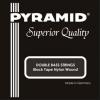 Double Bass Strings Pyramid Black Tape Nylon Flat Wound