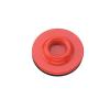 Endpin stop rubber rest for Cello or Double Bass red