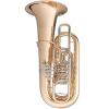 F Tuba with 5 rotary valves B&S 3099/2/WG-L PT-10 gold brass