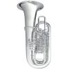 F Tuba with 6 rotary valves B&S 3100/W-S PT-12 silver plated