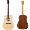 Kremona M10E Dreadnought Akustikgitarre, Massive Decke