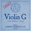 Larsen Original G String for Violin, Nylon/Silver