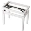 Piano bench- wooden-frame - white glossy König and Meyer 13711