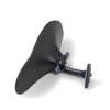 SAS Symphony Ebony Geige / Bratsche Kinnhalter