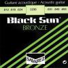 Strings for Acoustic Guitar Savarez Black Sun Bronze 2230