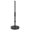 Tisch - Boden Stativ für Mikrofon schwarz K&M 233