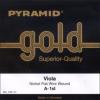 Viola Strings Pyramid Gold
