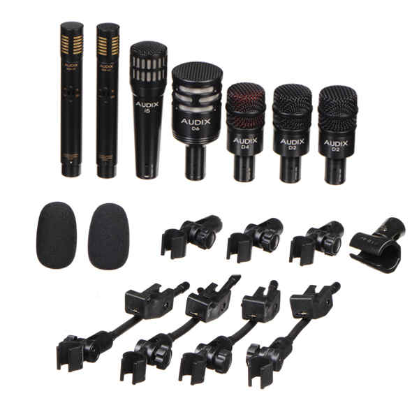 Audix DP7 - Professional Seven-Piece Drum Microphone Kit