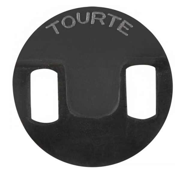 Round Rubber Tourte Style Cello Mute Tool Sordino Instrument Accessories,Conforms to the shape and curvature of the bridge 
